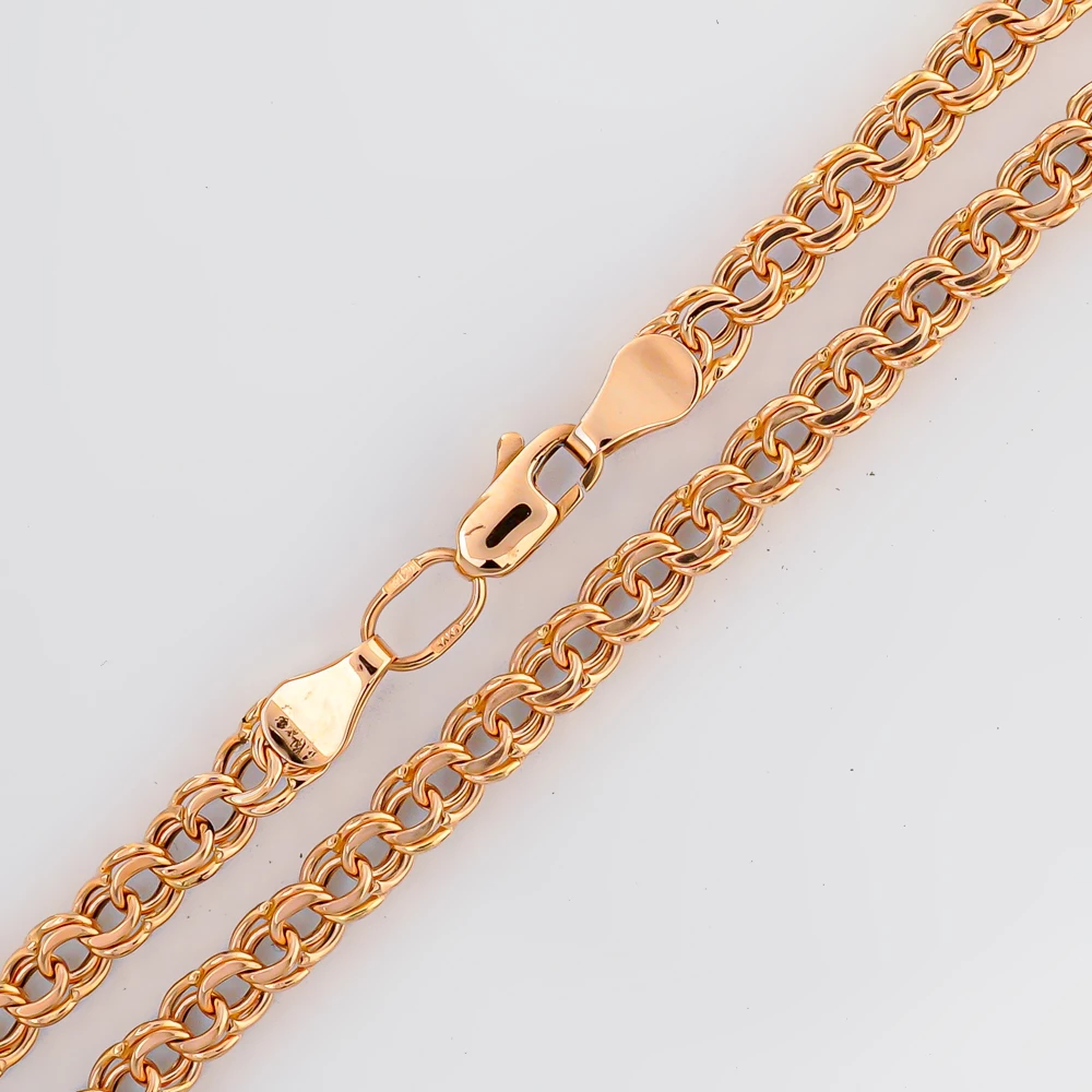 Цепь из красного золота 585 пробы