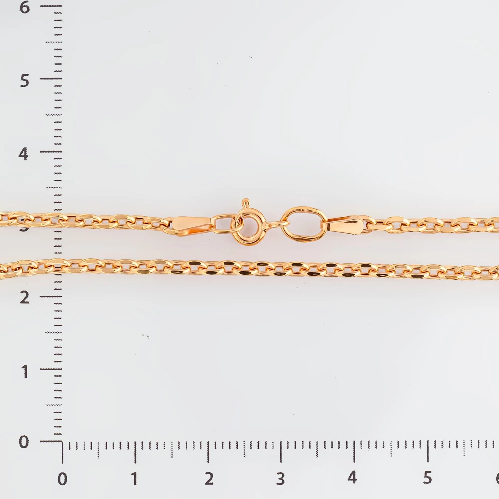 Цепь из красного золота 585 пробы