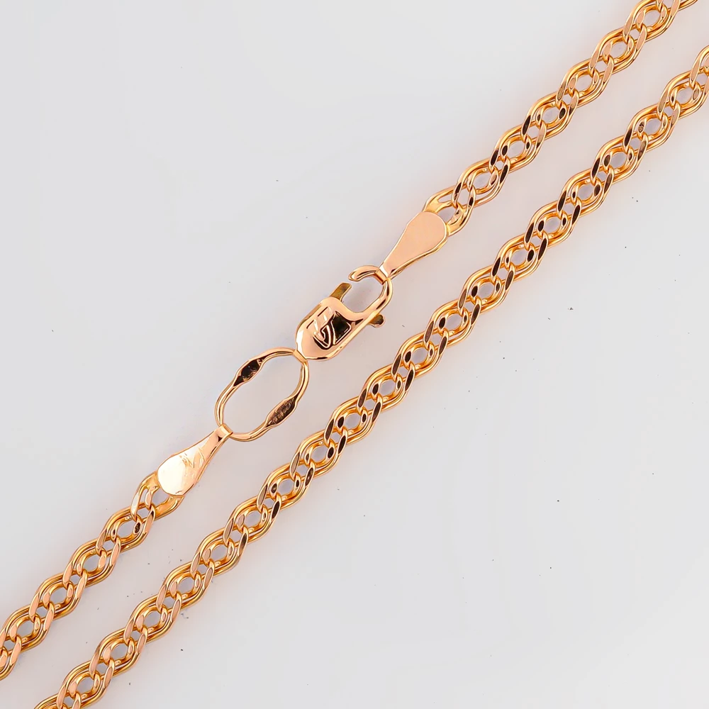 Цепь из красного золота 585 пробы