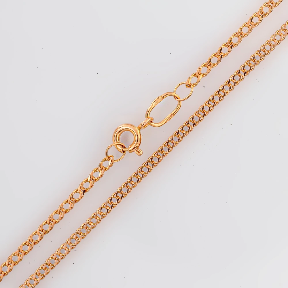 Цепь из красного золота 585 пробы