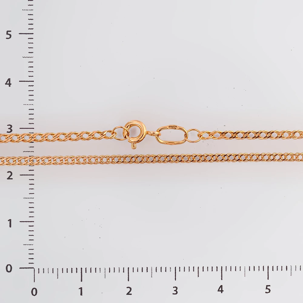 Цепь из красного золота 585 пробы