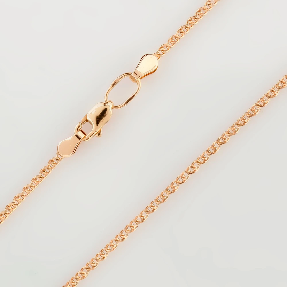 Цепь из красного золота 585 пробы