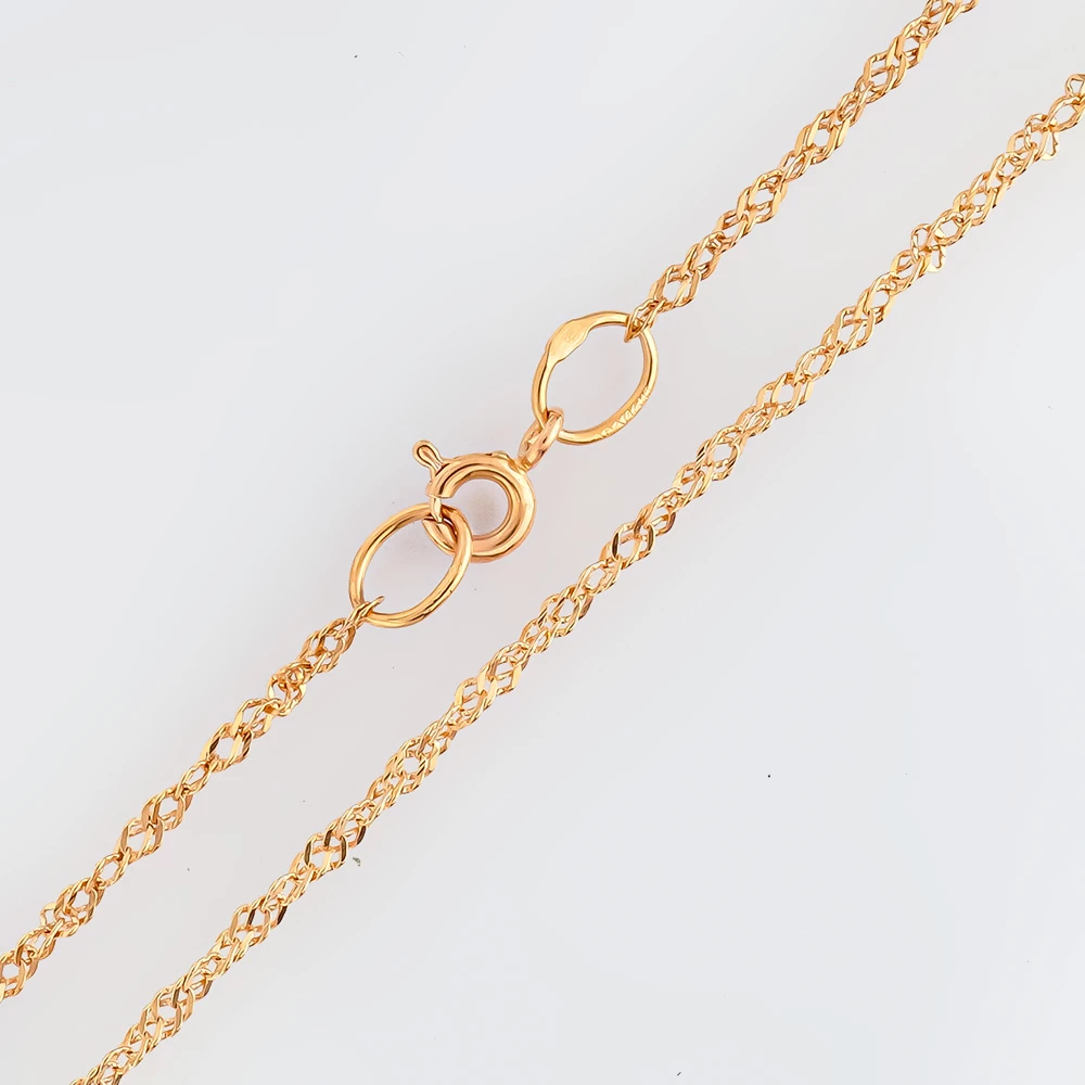 Цепь из красного золота 585 пробы