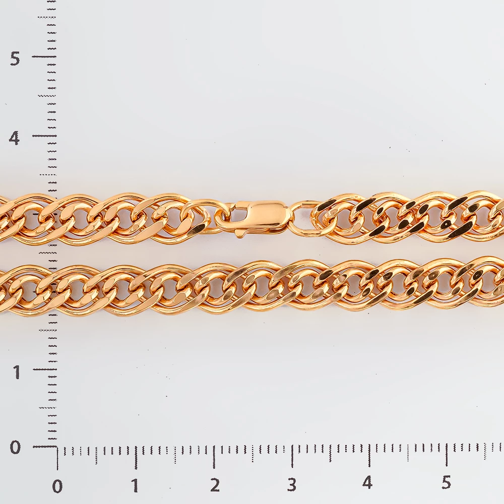 Цепь из красного золота 585 пробы