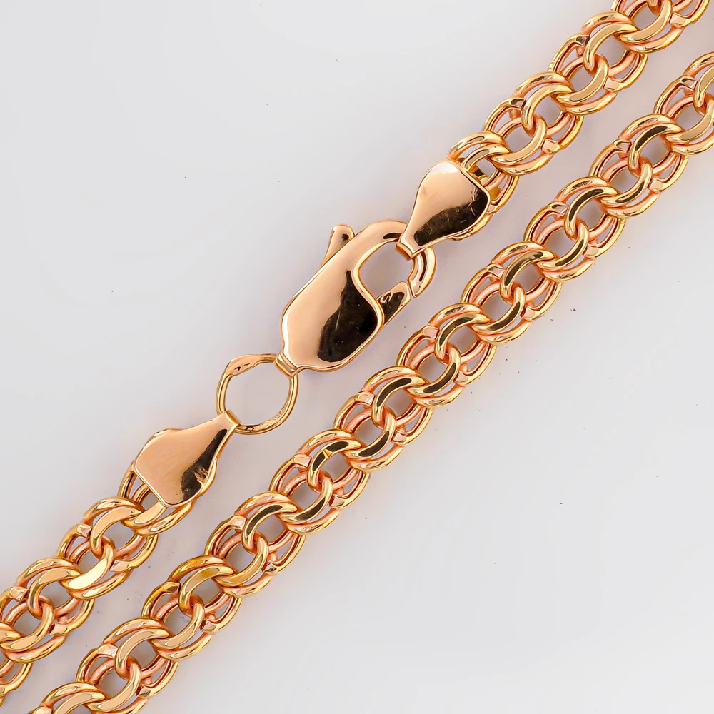 Цепь из красного золота 585 пробы