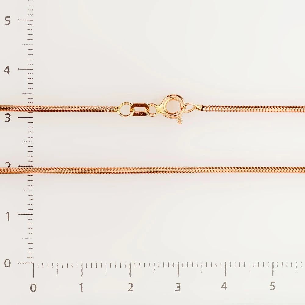 Цепь из красного золота 585 пробы