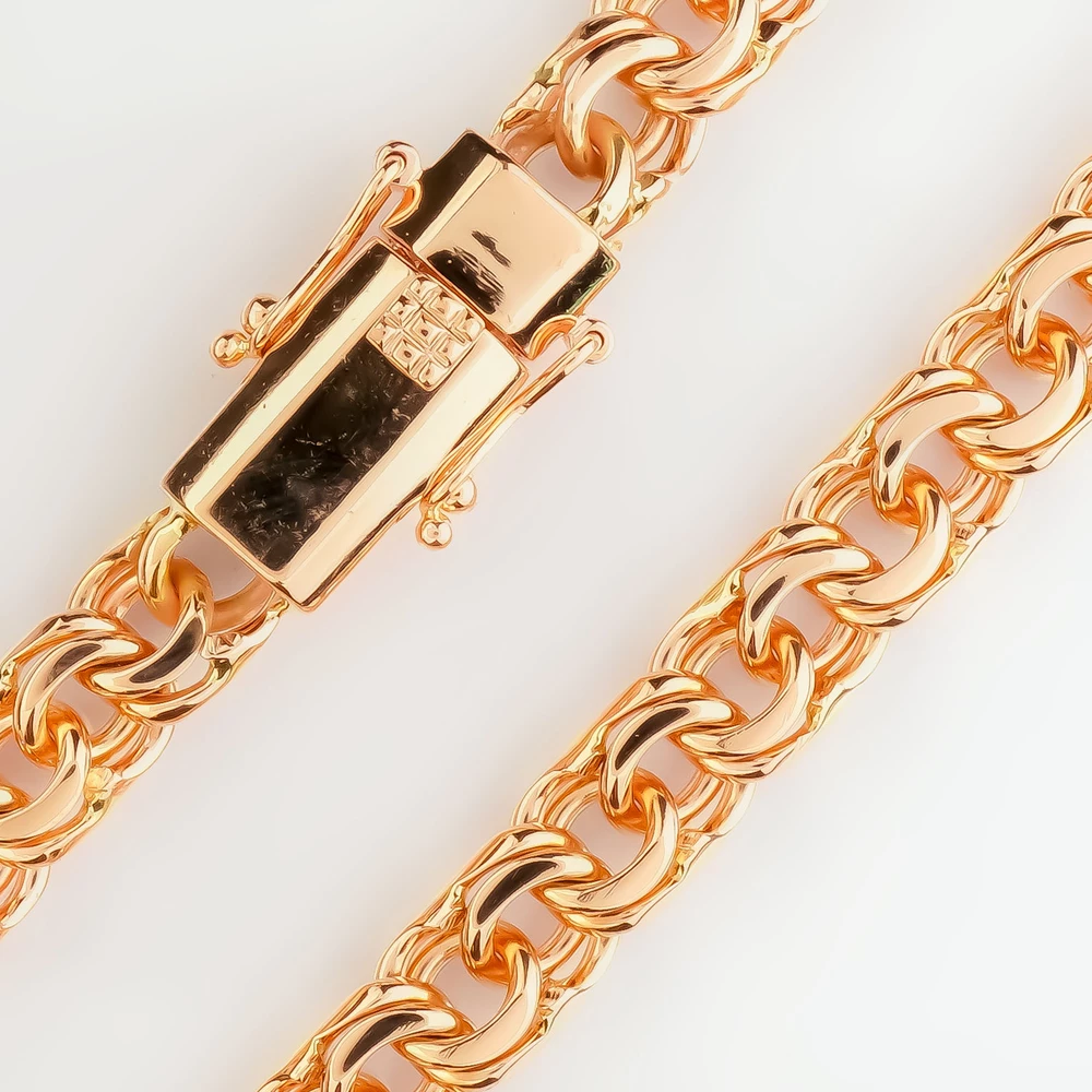 Цепь из красного золота 585 пробы