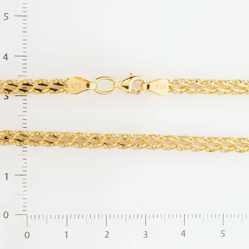 Цепь из желтого золота 585 пробы