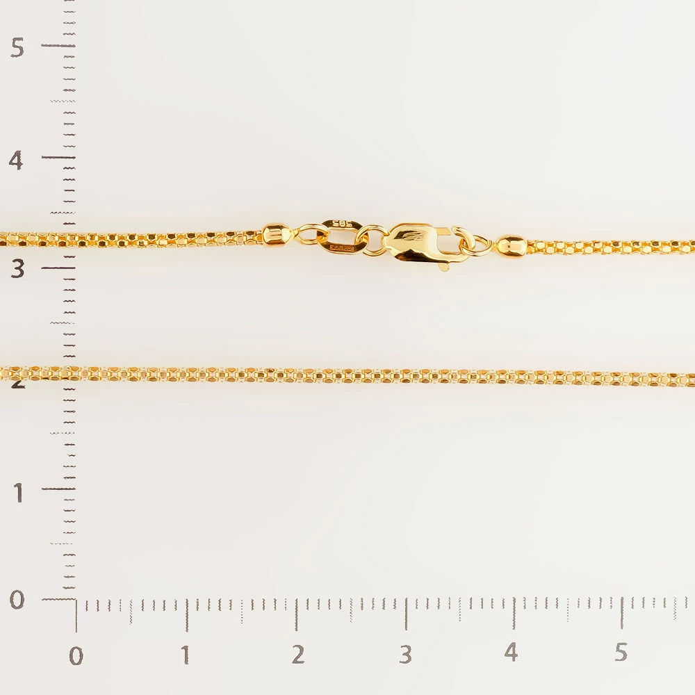 Цепь из желтого золота 585 пробы