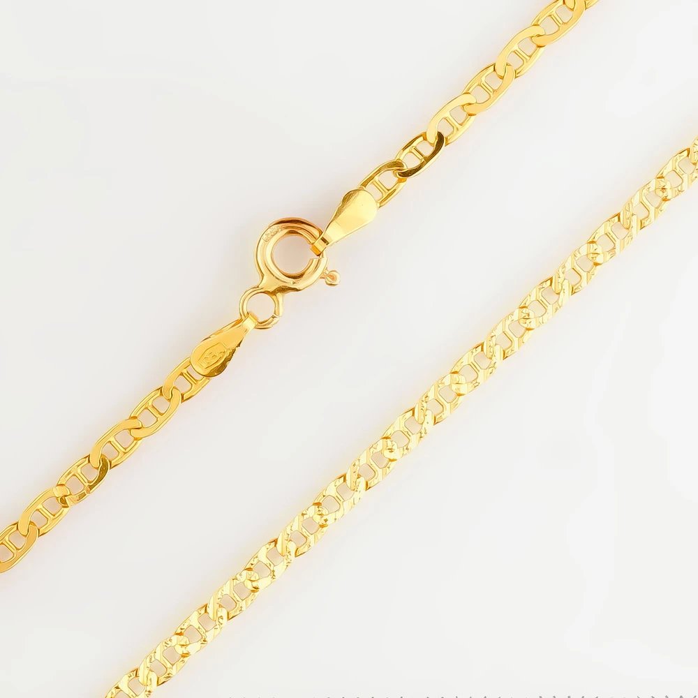 Цепь из желтого золота 750 пробы