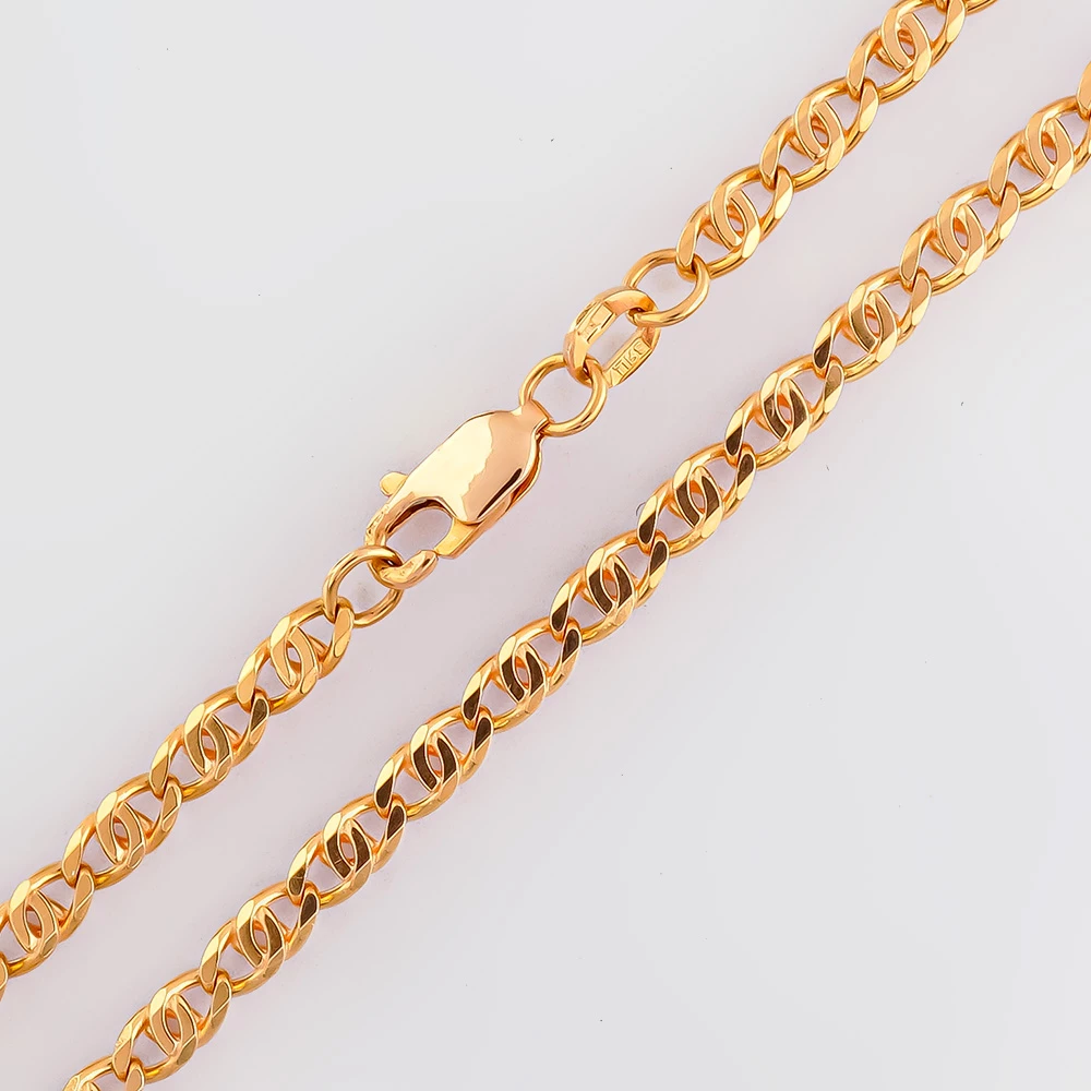 Цепь из красного золота 585 пробы