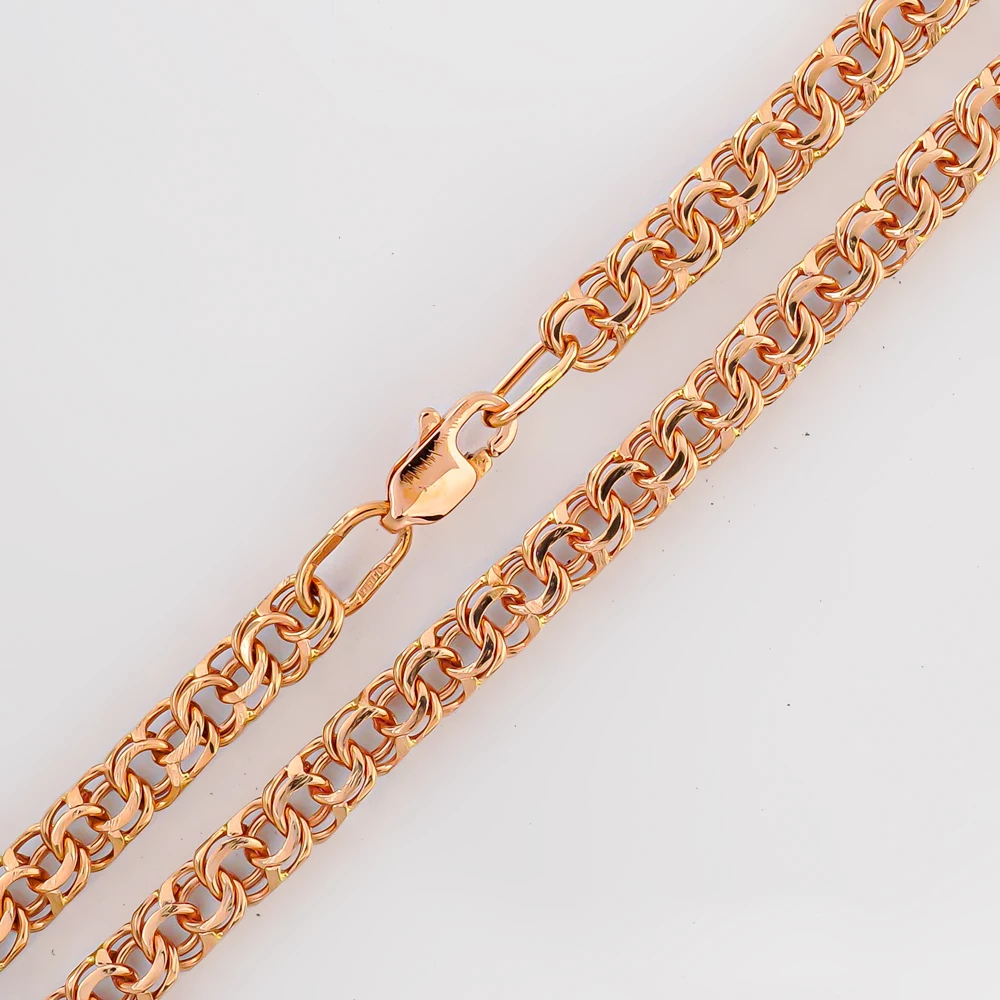 Цепь из красного золота 585 пробы