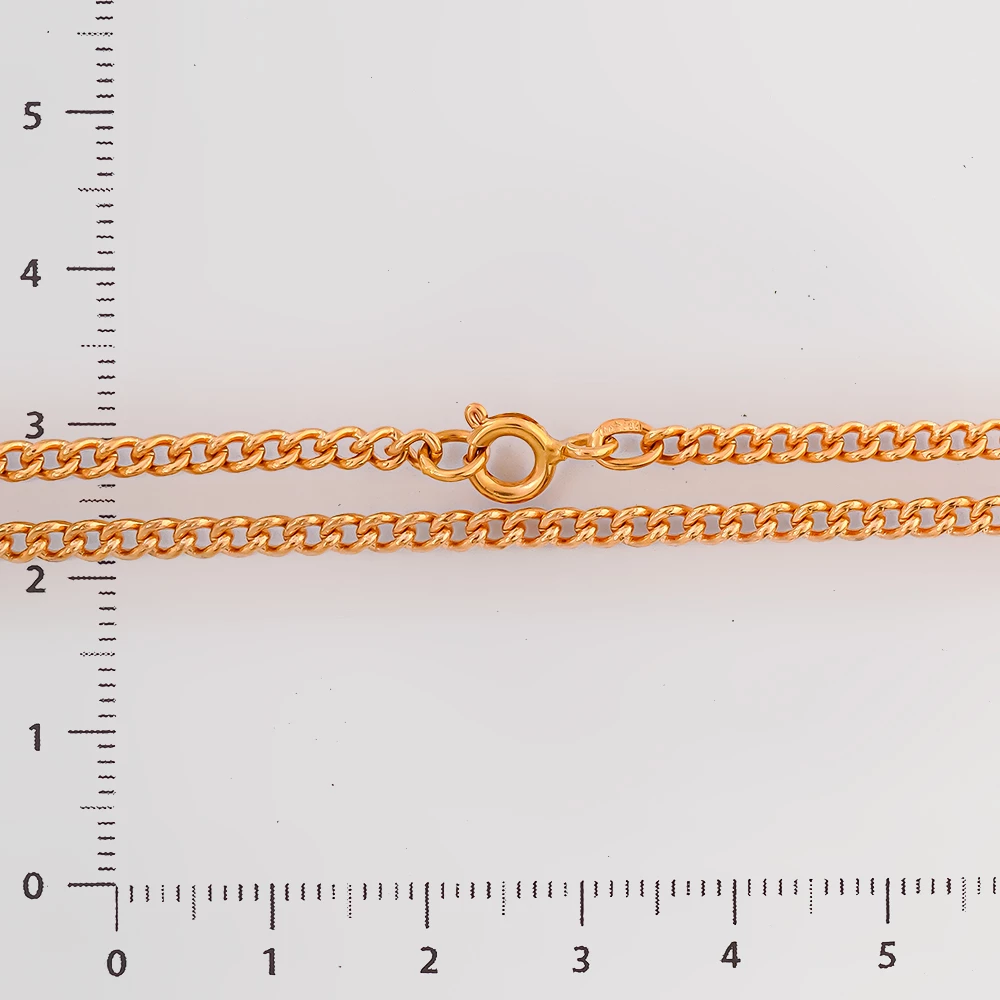 Цепь из красного золота 583 пробы