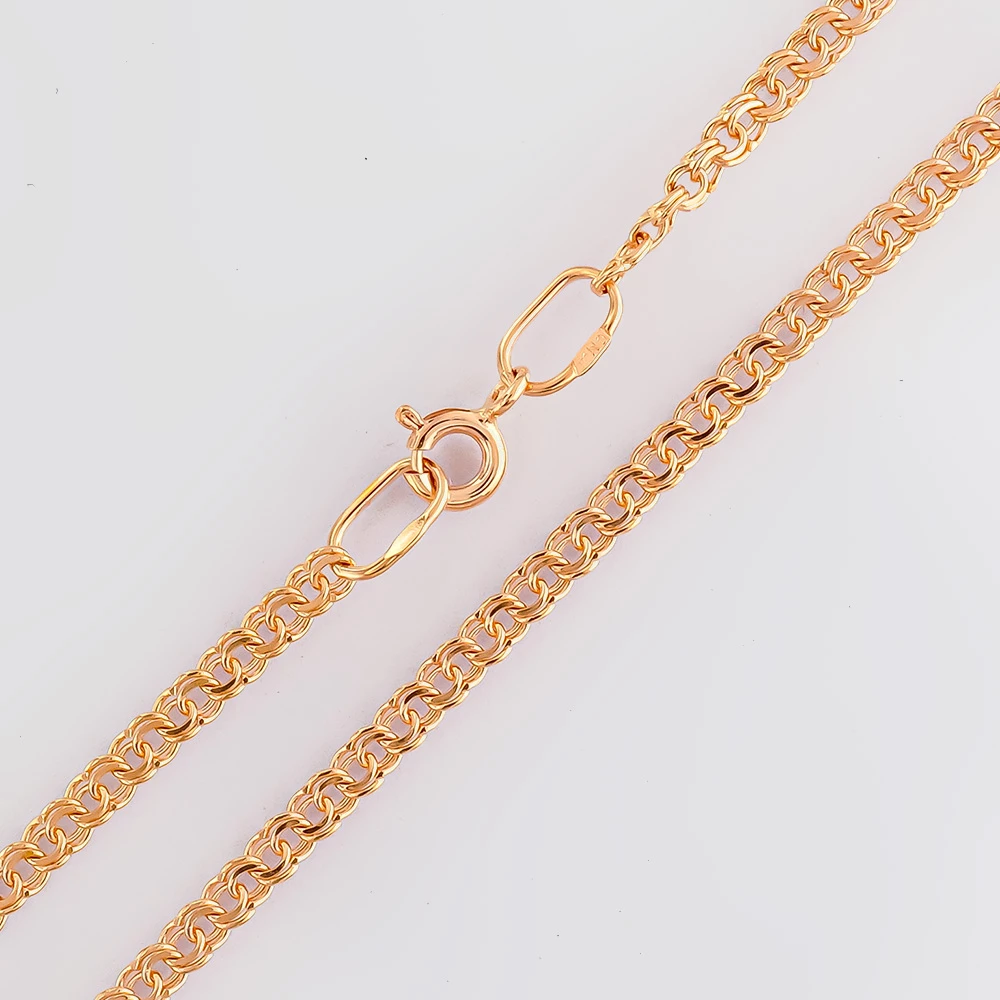 Цепь из красного золота 585 пробы