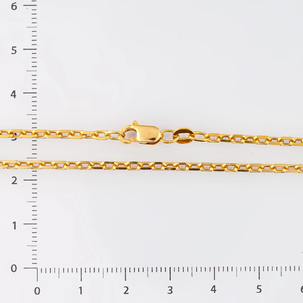 Цепь из желтого золота 750 пробы