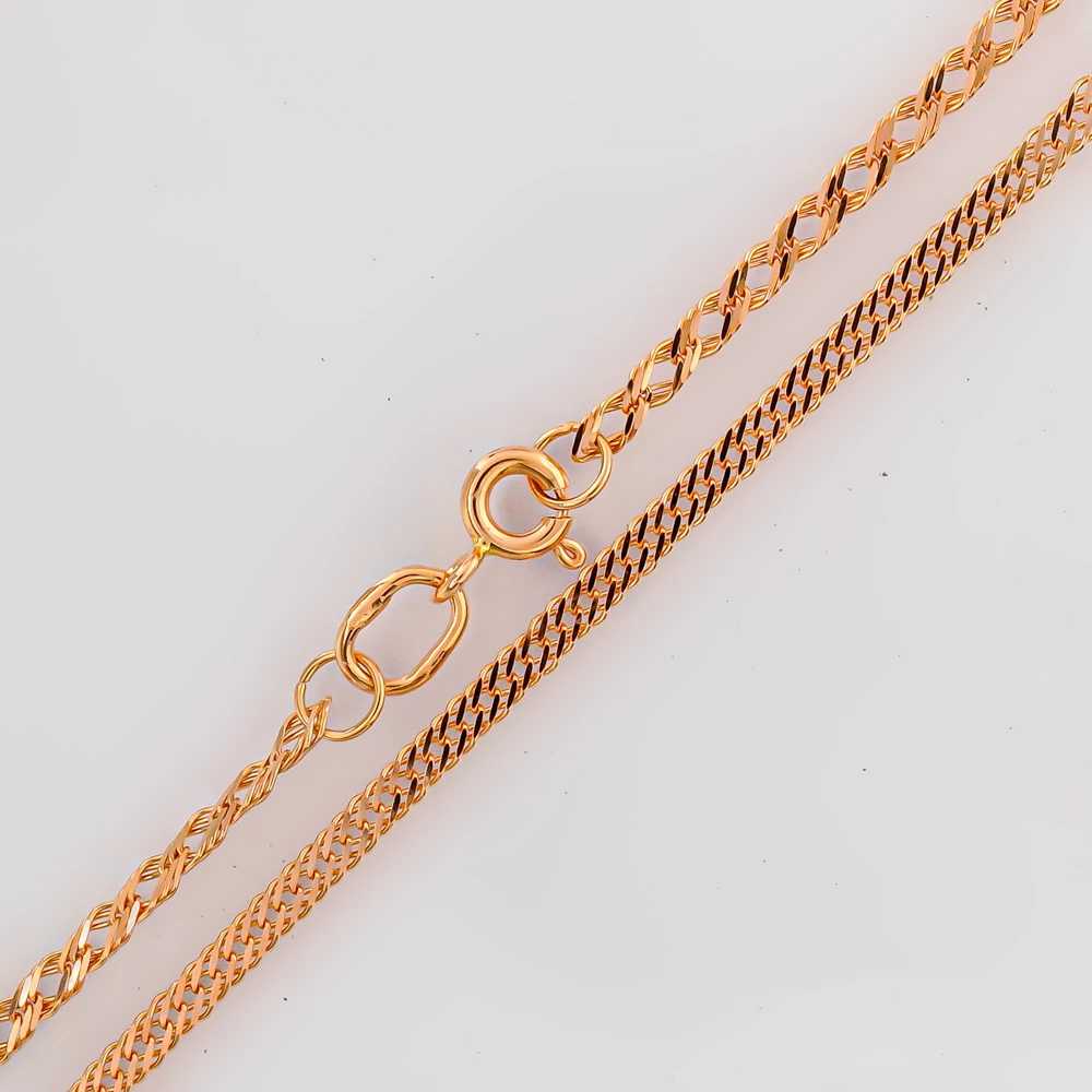 Цепь из красного золота 585 пробы