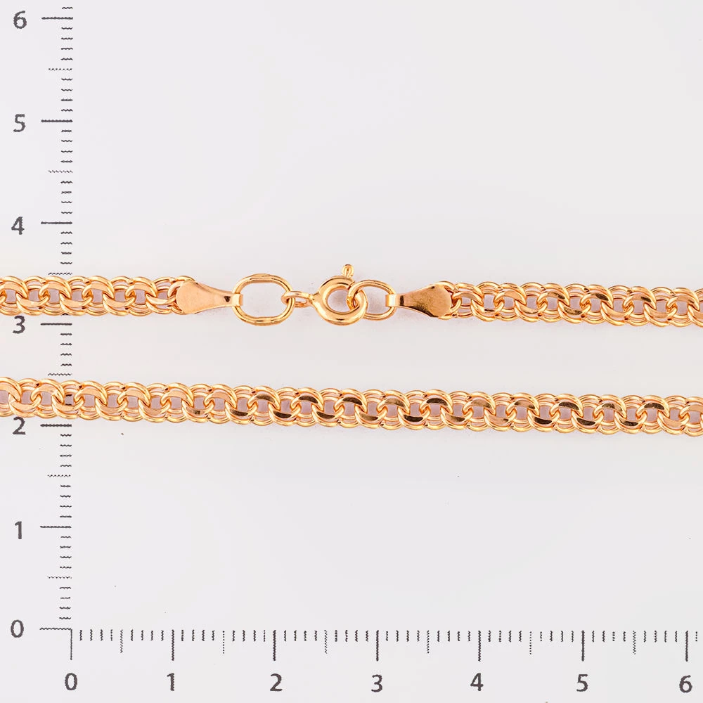 Цепь из красного золота 585 пробы