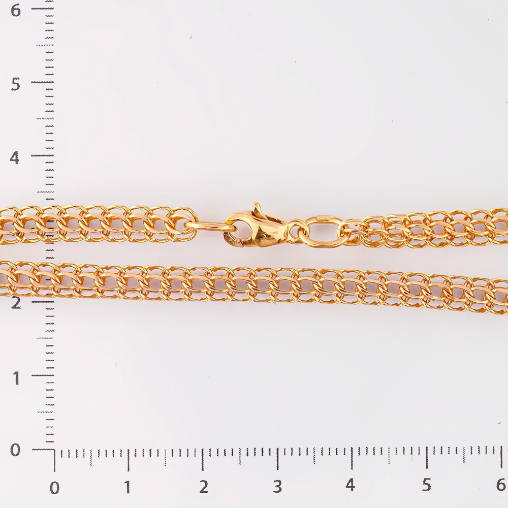 Цепь из красного золота 585 пробы