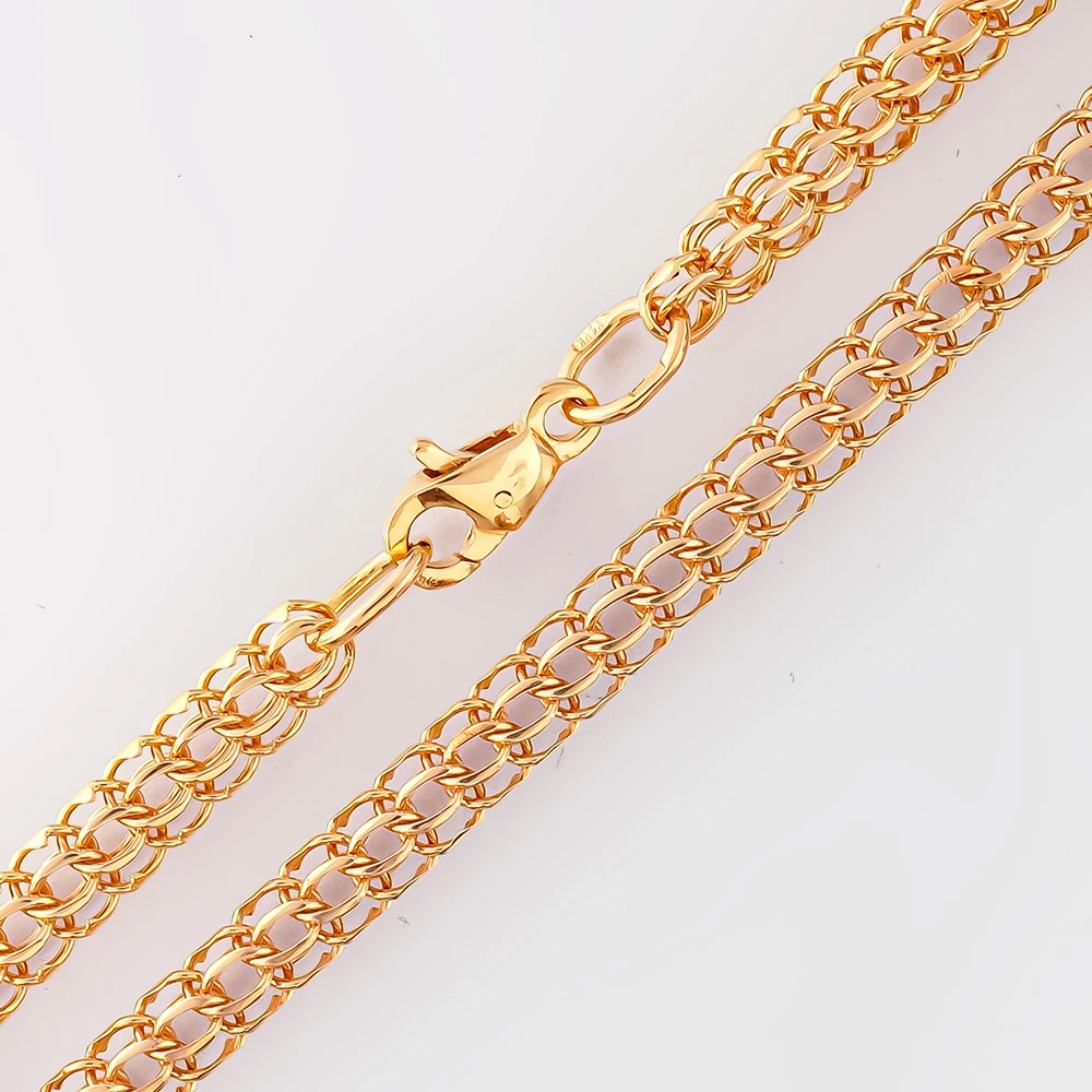 Цепь из красного золота 585 пробы