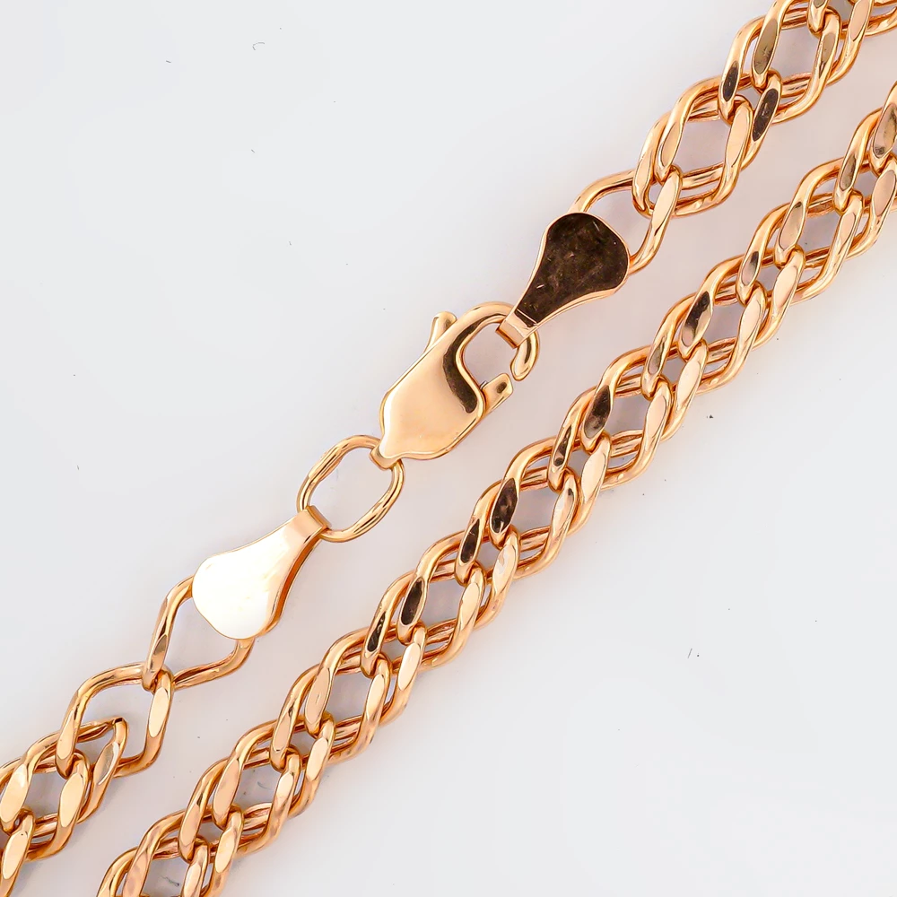 Цепь из красного золота 585 пробы