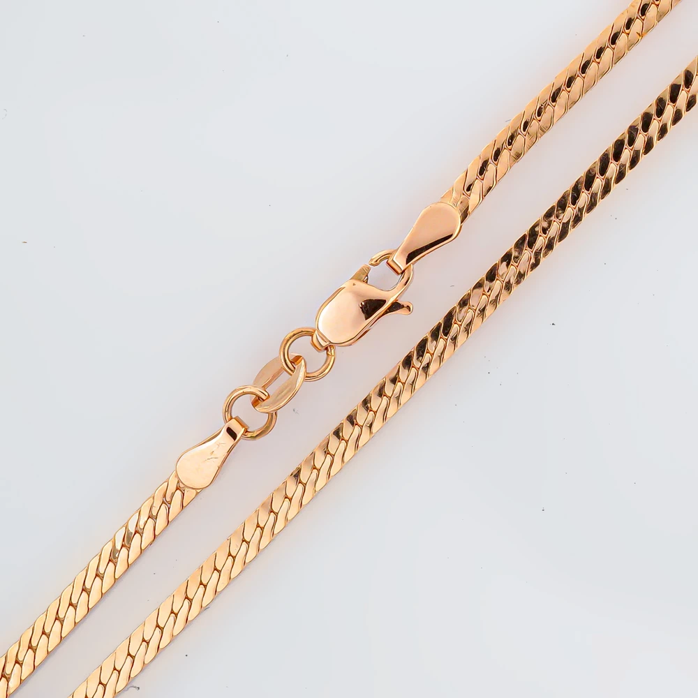 Цепь из красного золота 585 пробы