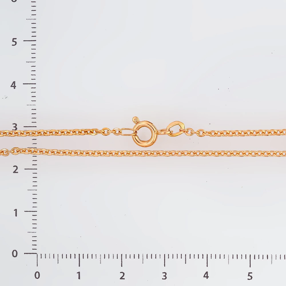 Цепь из красного золота 583 пробы