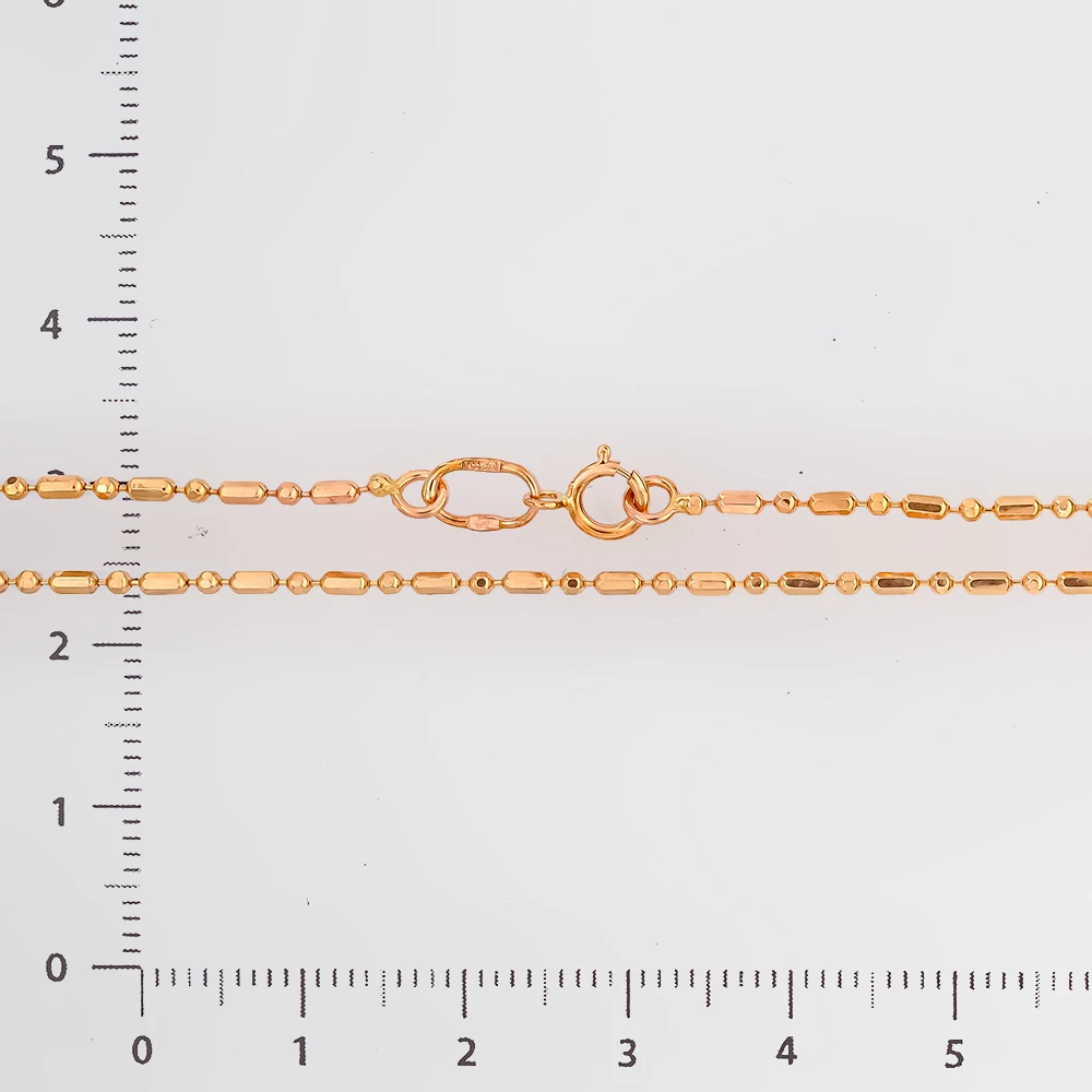 Цепь из красного золота 585 пробы