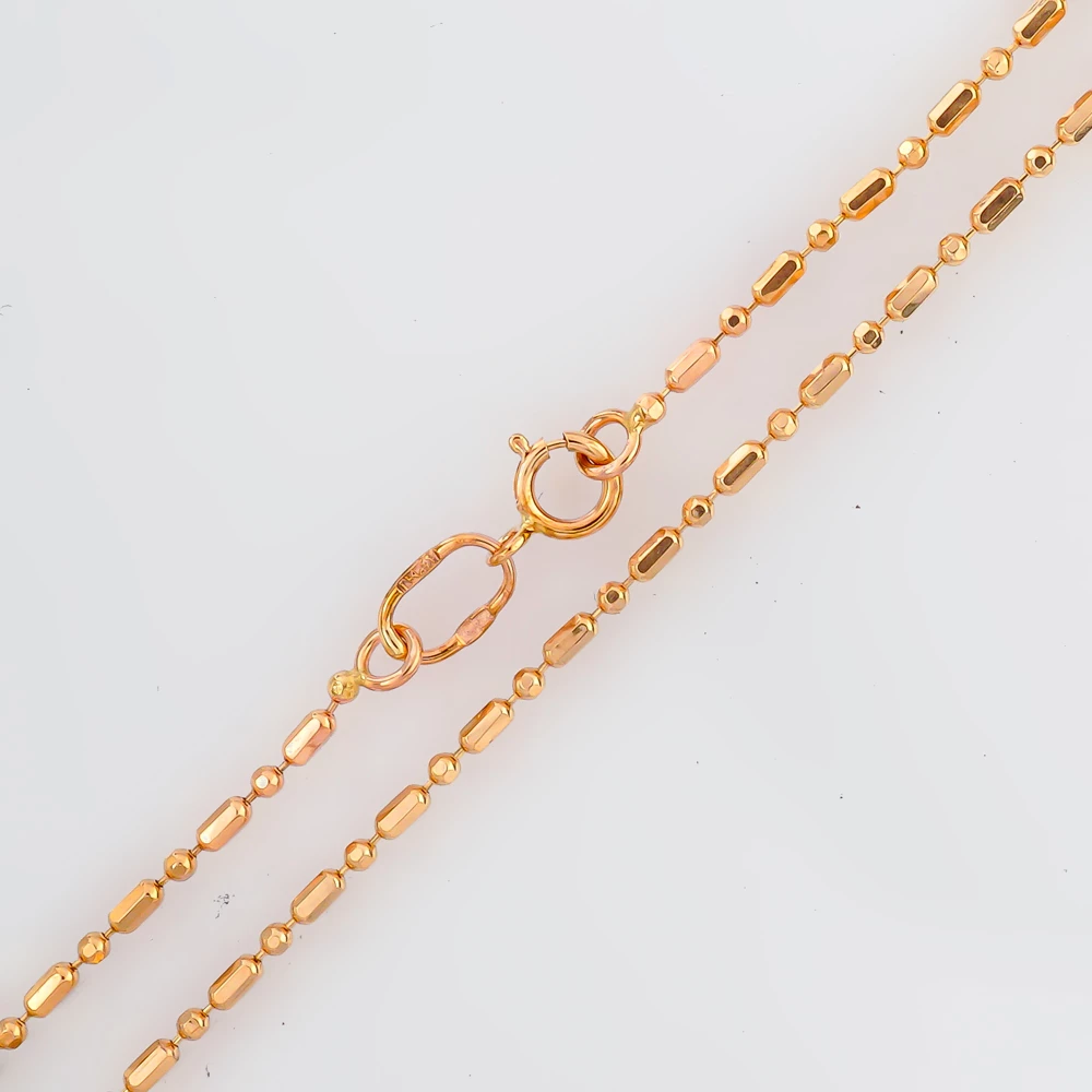 Цепь из красного золота 585 пробы