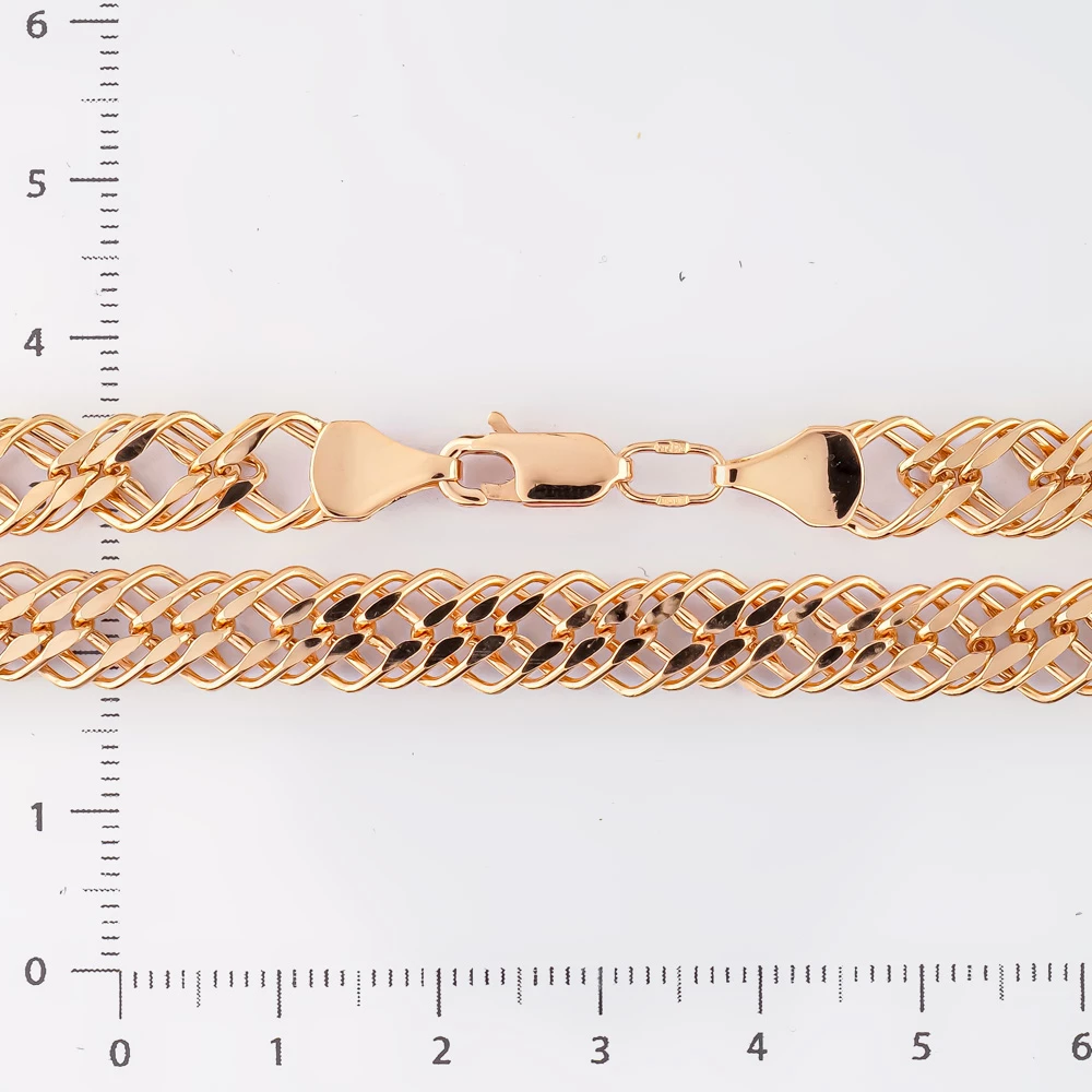 Цепь из красного золота 585 пробы