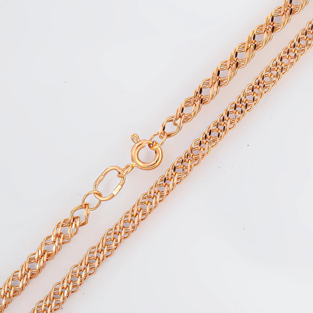 Цепь из красного золота 585 пробы