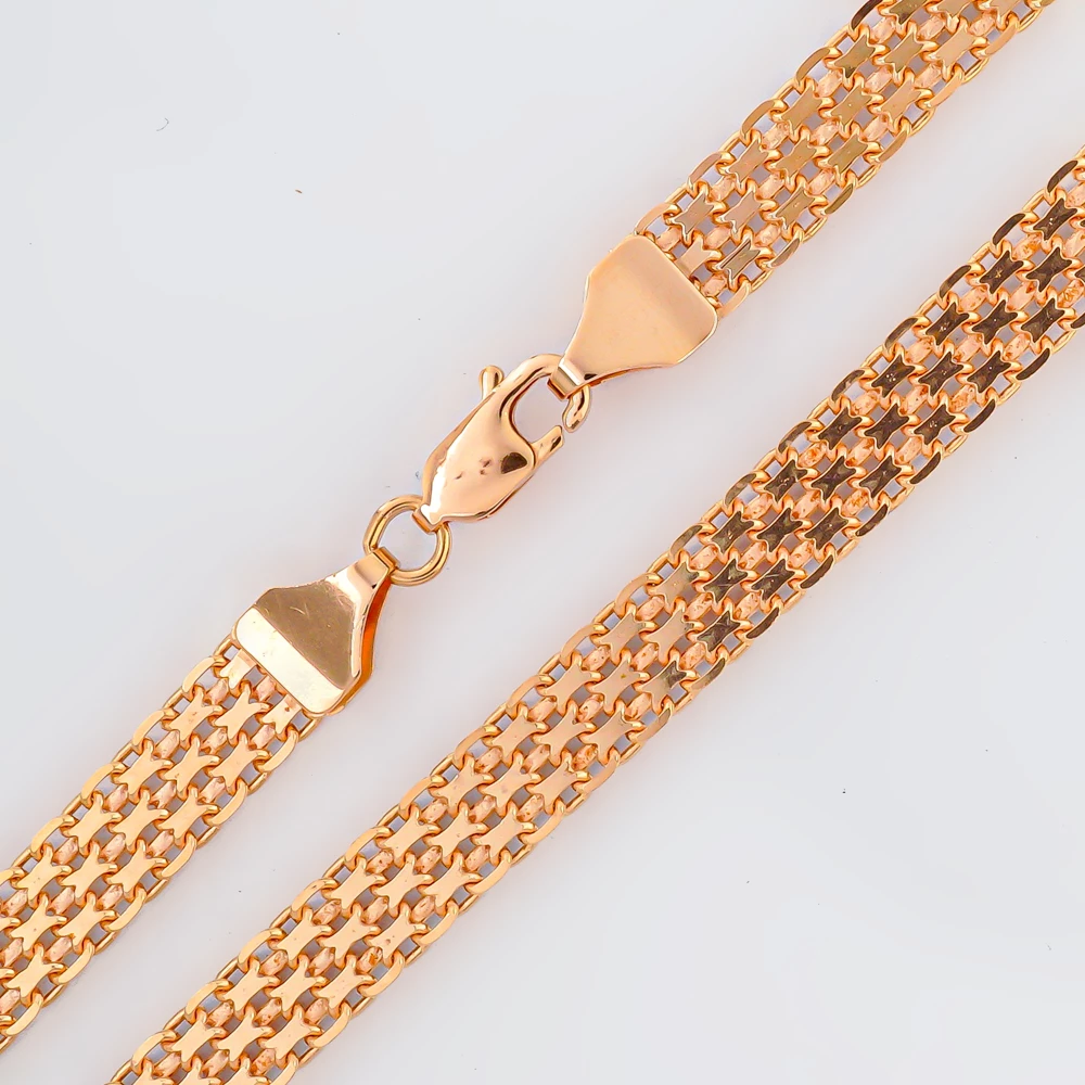 Цепь из красного золота 585 пробы