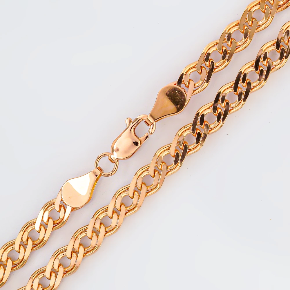 Цепь из красного золота 585 пробы