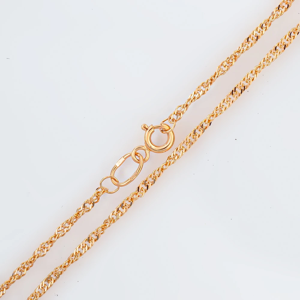 Цепь из красного золота 585 пробы