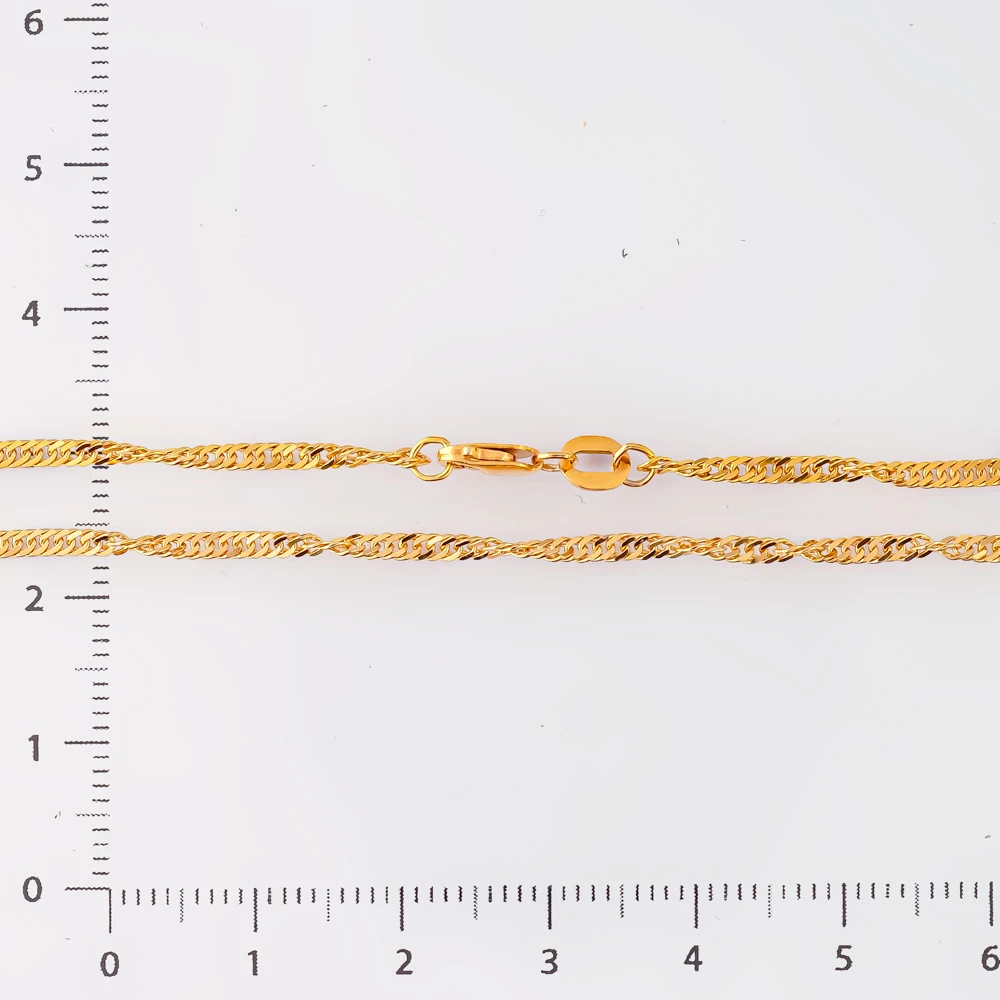 Цепь из красного золота 585 пробы