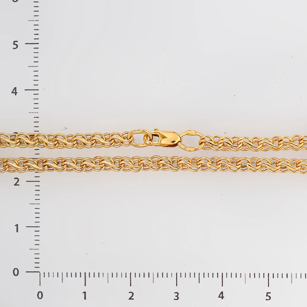 Цепь из желтого золота 585 пробы