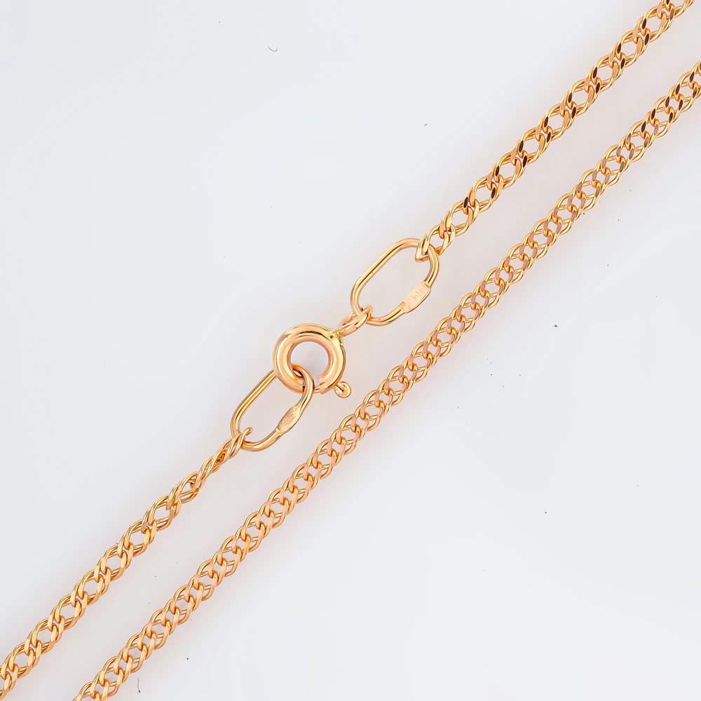 Цепь из красного золота 585 пробы