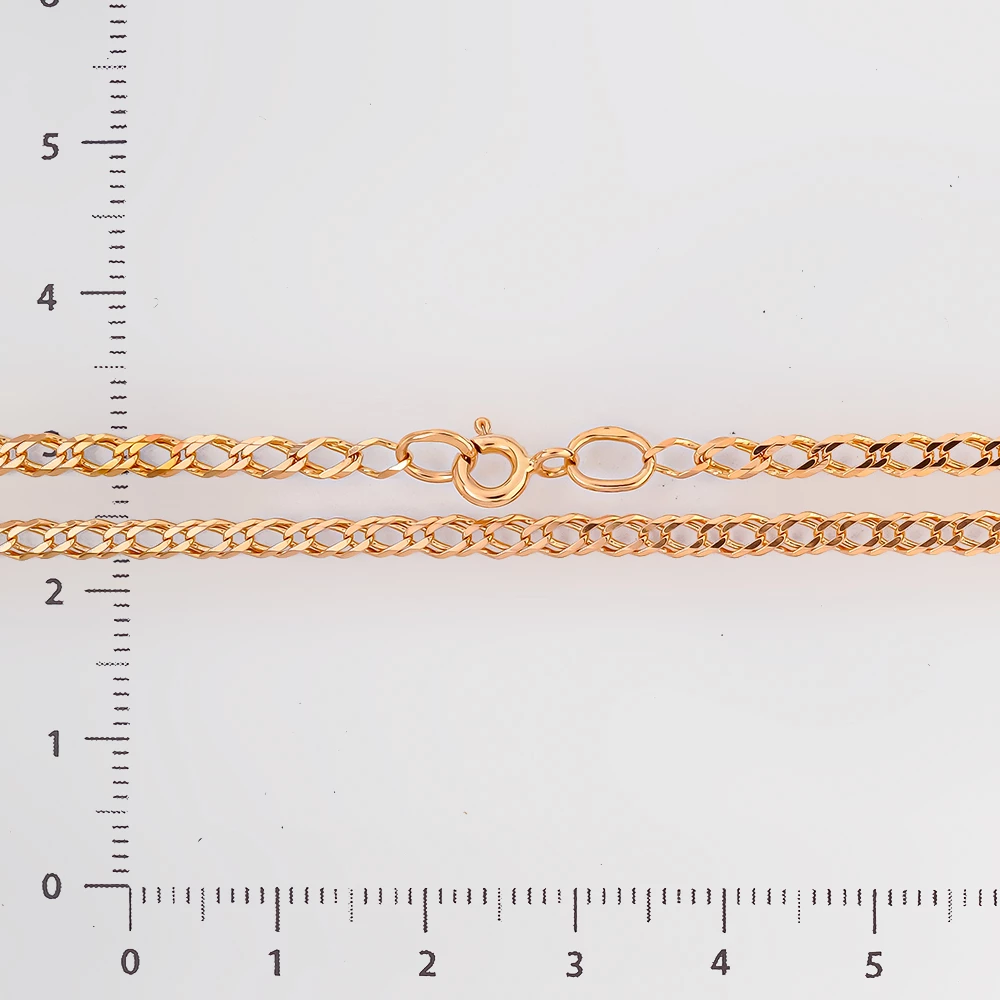 Цепь из красного золота 585 пробы