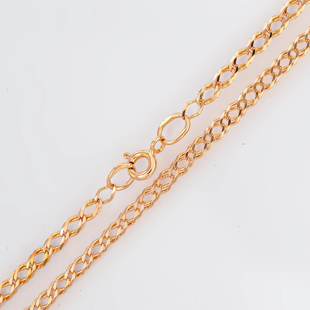 Цепь из красного золота 585 пробы