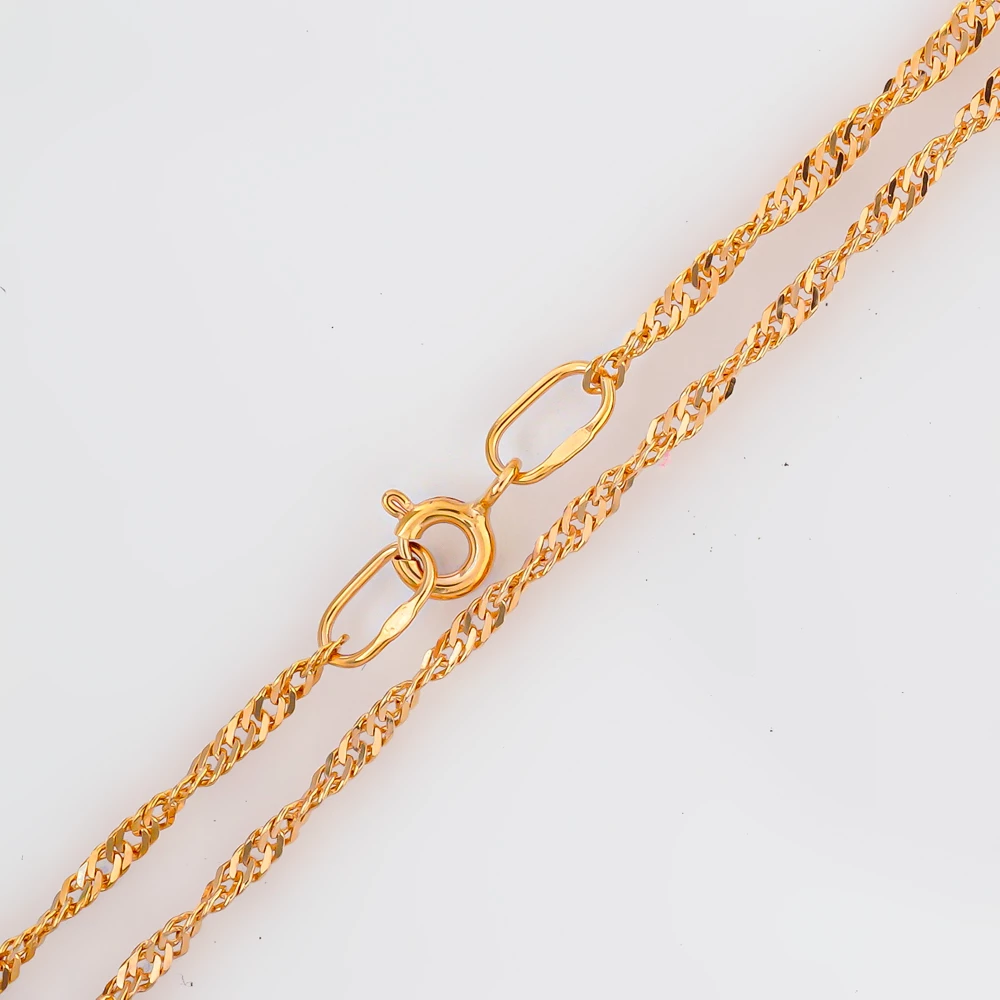 Цепь из красного золота 585 пробы