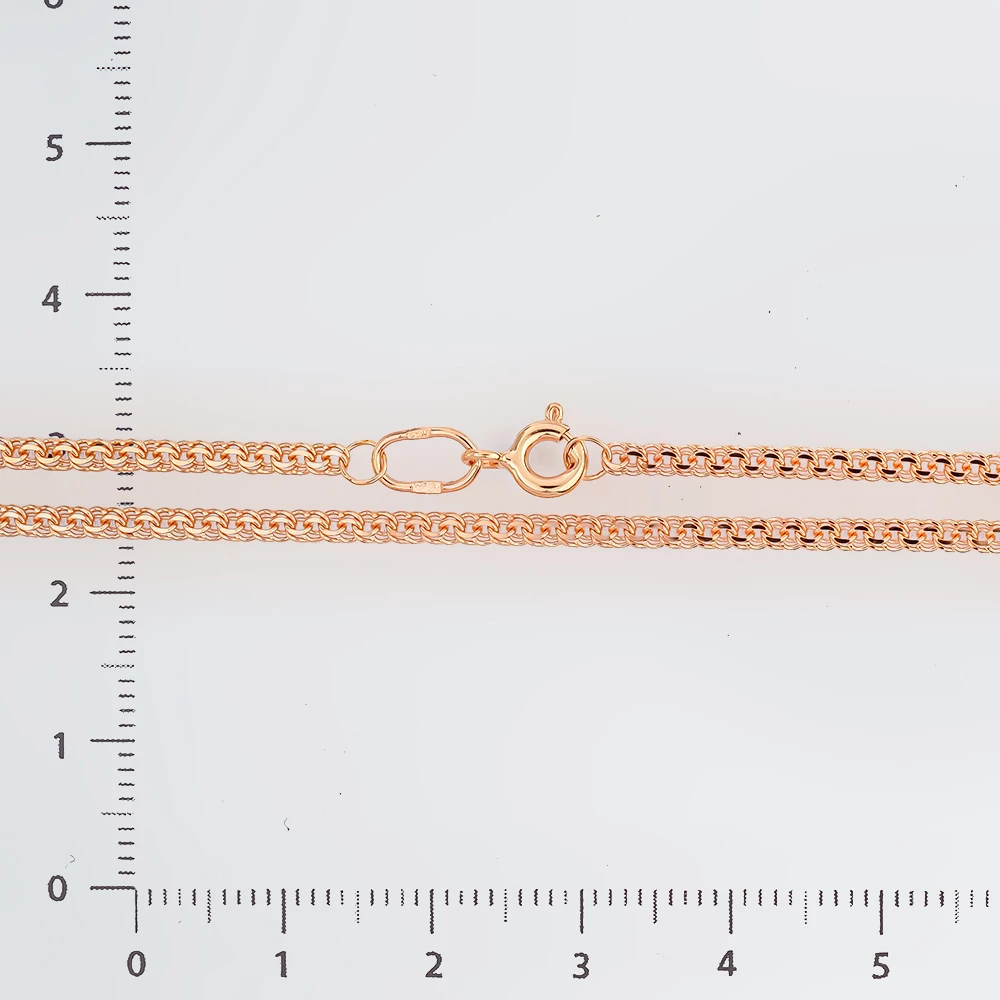 Цепь из красного золота 585 пробы