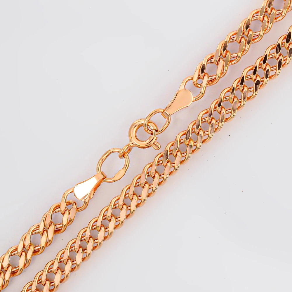 Цепь из красного золота 585 пробы