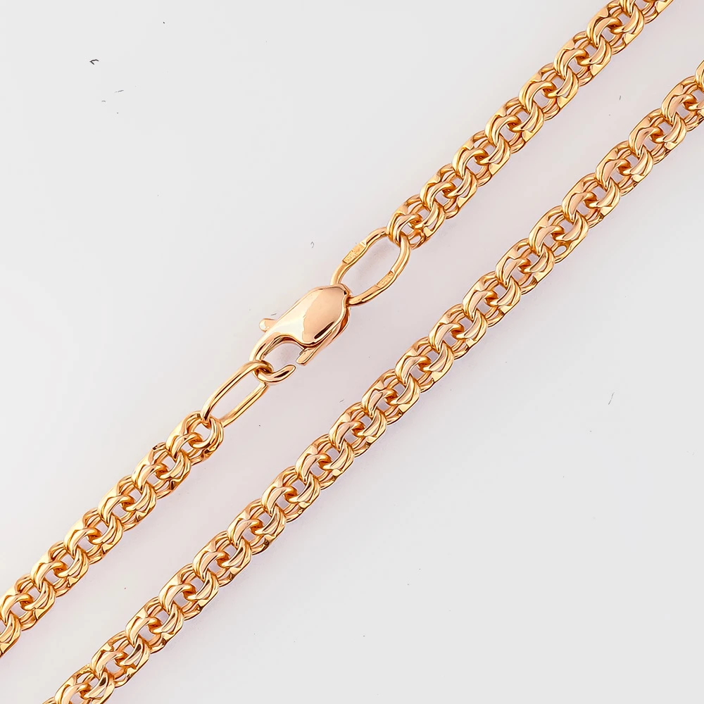 Цепь из красного золота 585 пробы