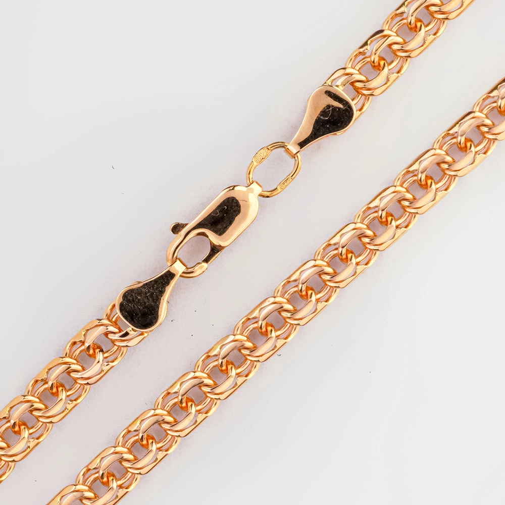 Цепь из красного золота 585 пробы