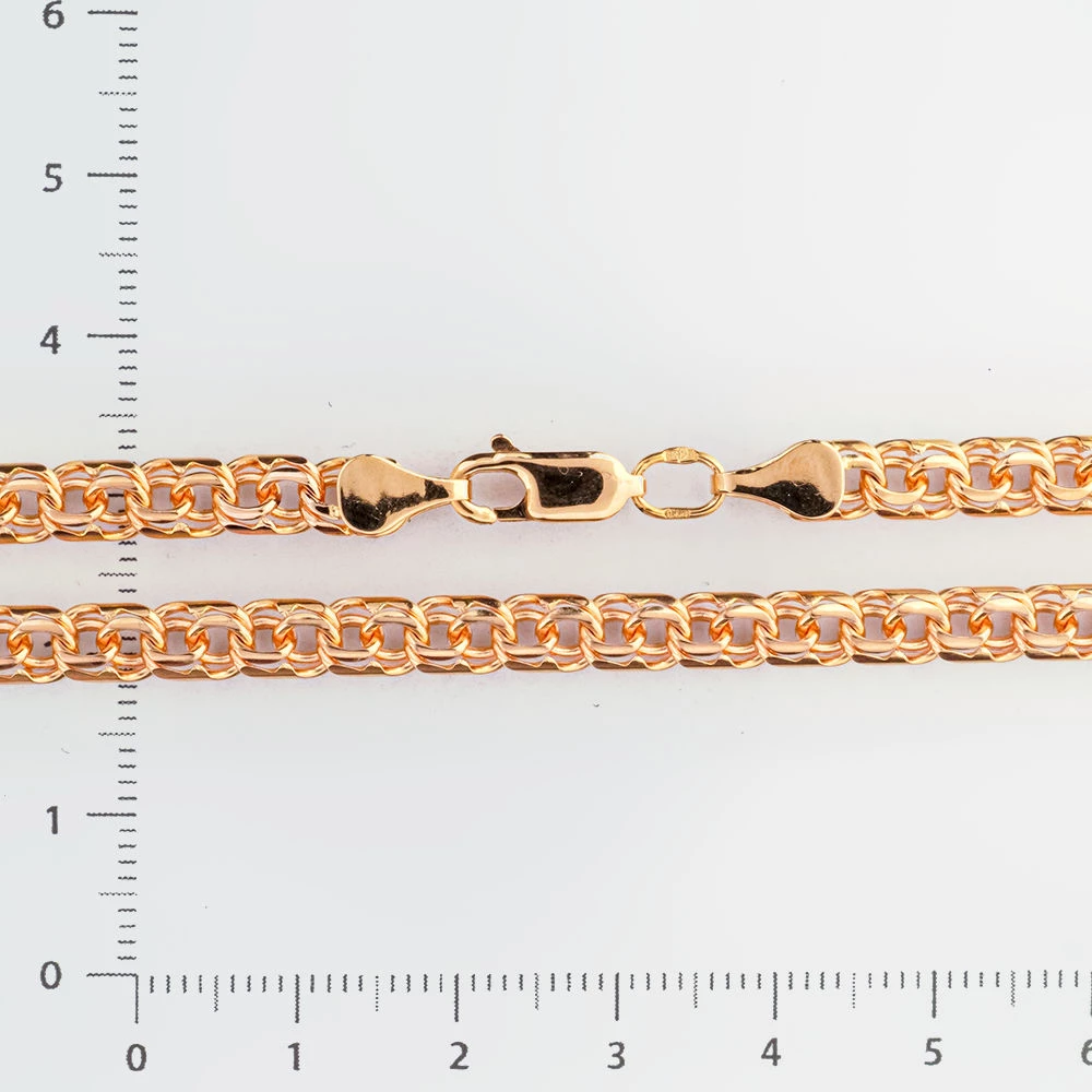 Цепь из красного золота 585 пробы