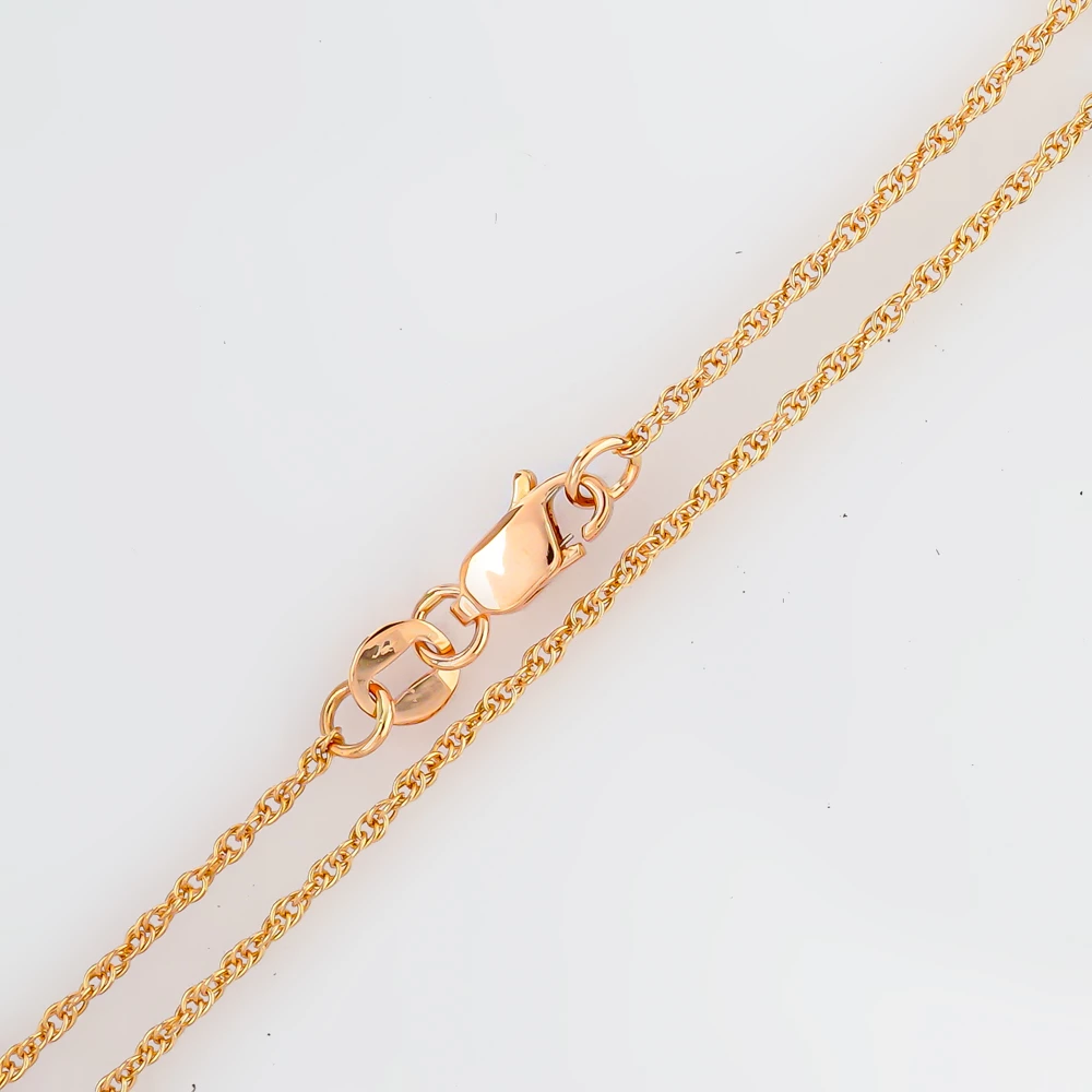 Цепь из красного золота 585 пробы