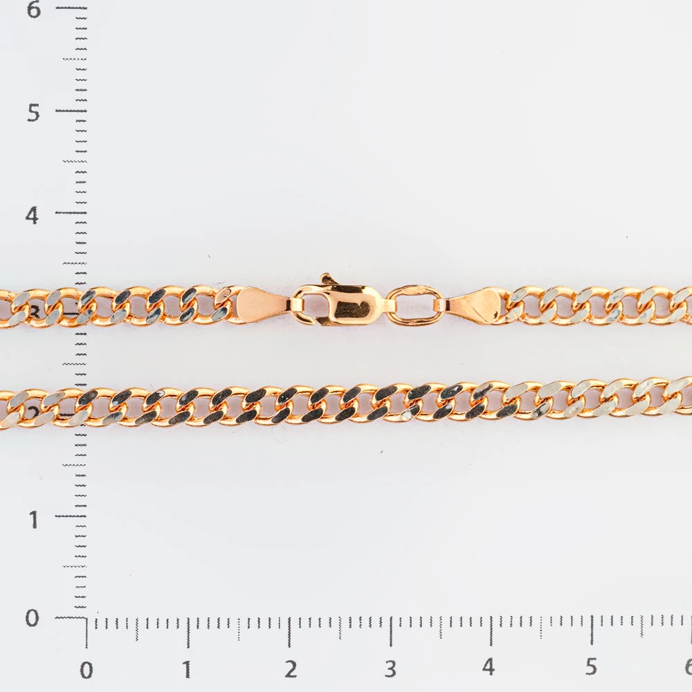 Цепь из красного золота 585 пробы