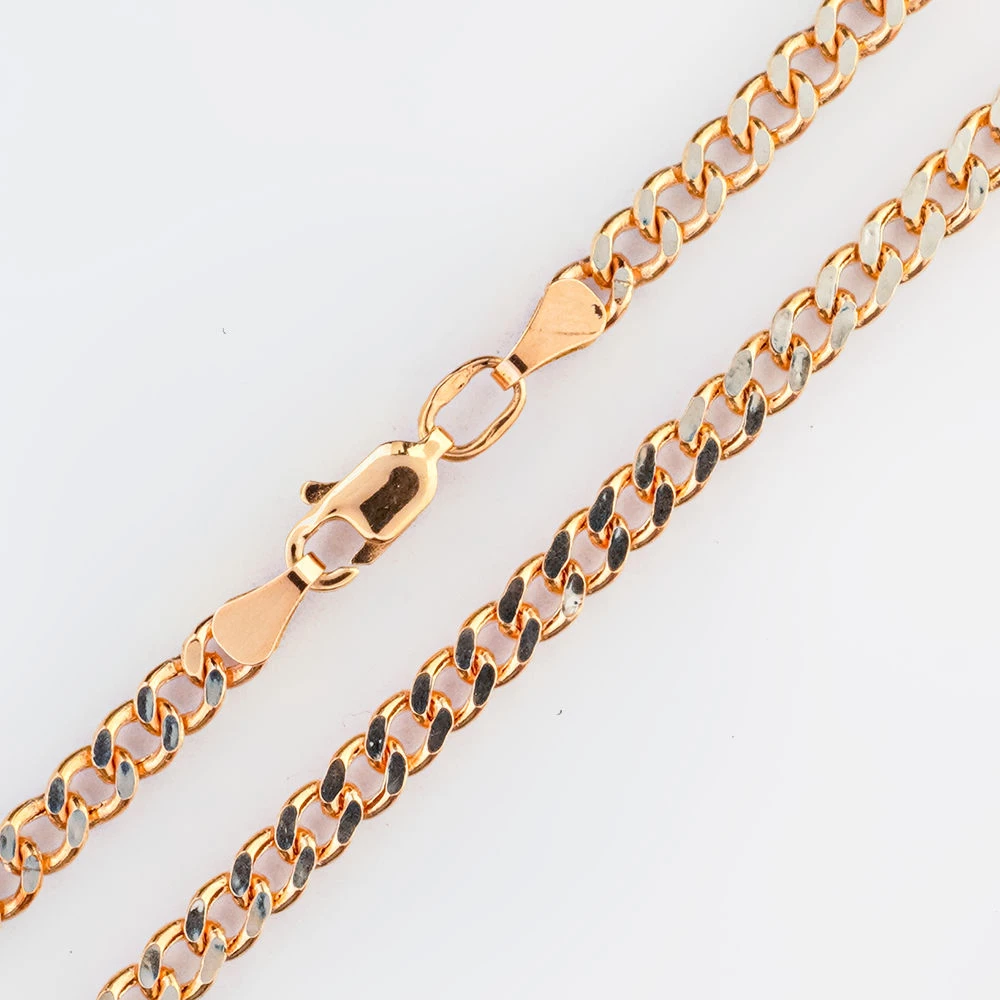 Цепь из красного золота 585 пробы