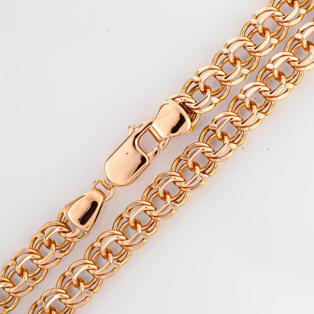 Цепь из красного золота 585 пробы