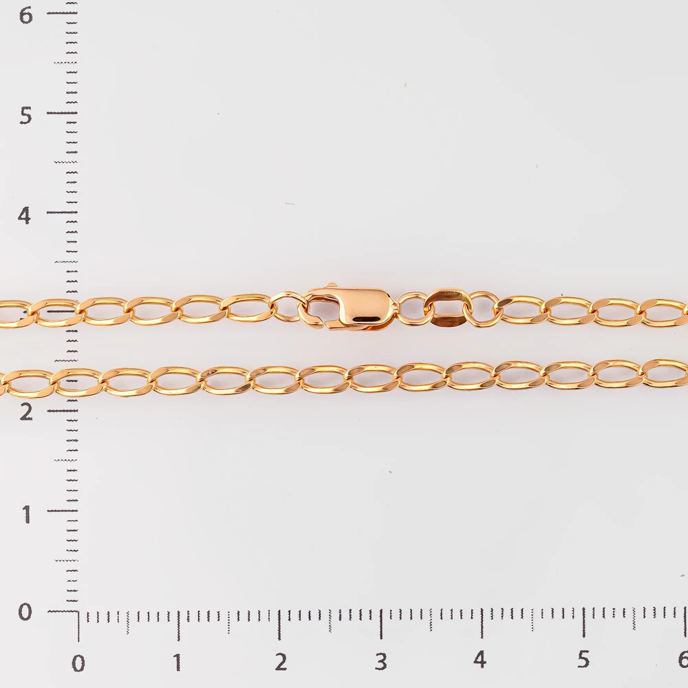 Цепь из красного золота 585 пробы