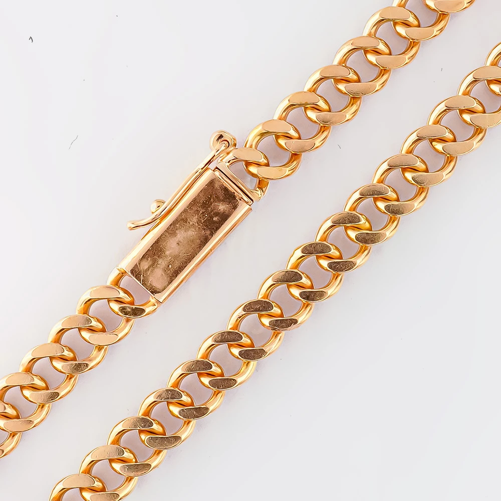 Цепь из красного золота 585 пробы